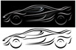 modern car vector illustration