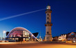 Blaue Stunde Warnemünde / Leuchtturm