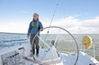 Photo : Sailing on the IJsselmeer in the Netherlands