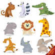 Cartoon animals set #3