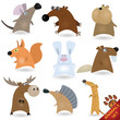 Cartoon animals set #2