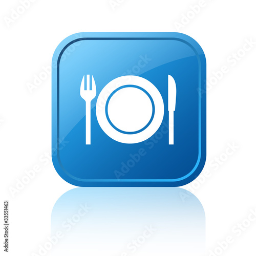 Illustration: Restaurant icon Restaurant icon