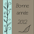 bonne année 2012