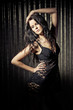 black lingerie