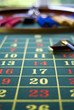 Photo: Gitternetz auf einem Roulettetisch im Casino Gitternetz auf einem Roulettetisch im Casino