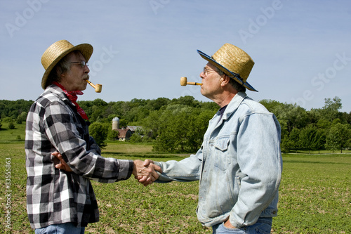 Photo: handshake greeting handshake greeting