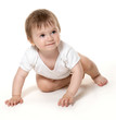 Foto: Portrait of a beautiful happy baby Portrait of a beautiful happy baby