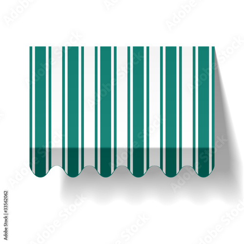 Vektor: Drop awning Drop awning