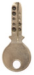 metal key