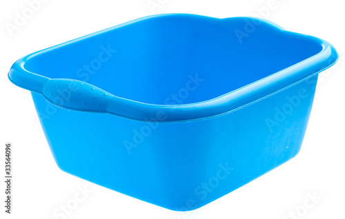 Foto: blue plastic tub blue plastic tub