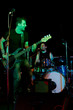Electric bass-guitar player