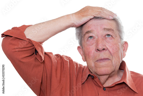 Photo: Senior ist vergesslich Senior ist vergesslich
