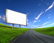 billboard on the road