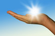 Sonne auf der Hand II