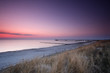 Strand an der Ostsee im Sonnenuntergang