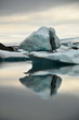Floating icebergs, Glacial lagoon Jokullsarlon, Iceland