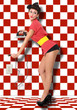 Pin Up Girl of the 1950 Era With Iron