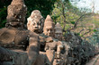Statue at the entrance of Angkor Thom, Cambodia