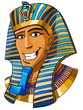 Egyptian pharaoh cartoon illustration Egyptian pharaoh cartoon illustration