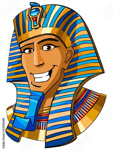 Illustration: Egyptian pharaoh cartoon illustration Egyptian pharaoh cartoon illustration