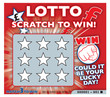 Lottery scratch card