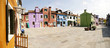 Panorama Architektur Burano