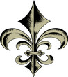 fleur de lis sketch