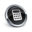 icône bouton internet calculatrice finance