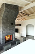 interno di casa moderna,