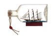 Photo: sailcloth ship in bottle sailcloth ship in bottle