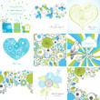 Set of greeting cards Set of greeting cards