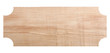wooden plaque