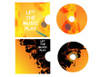 Vector illustration of cd