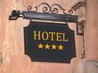 Hotel schild 4 Sterne