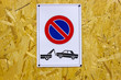 No parking sign