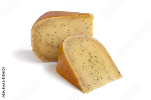 Photo: Gouda cumin spiced cheese Gouda cumin spiced cheese