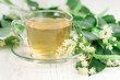 Photo: Cup of linden tea Cup of linden tea