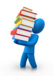 Heavy textbooks