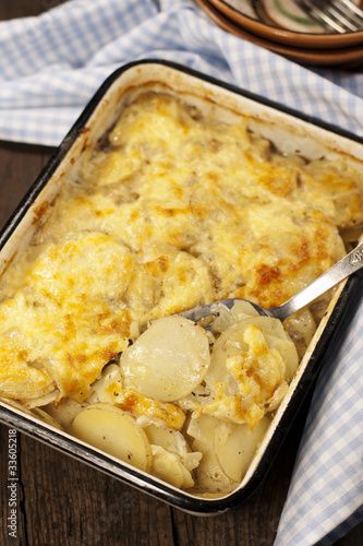 Photo: Potato gratin dauphinoise Potato gratin dauphinoise