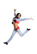 Joyful woman
