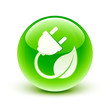 icône énergie nature /  natural energy icon