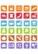 Vector: Grocery icons Grocery icons