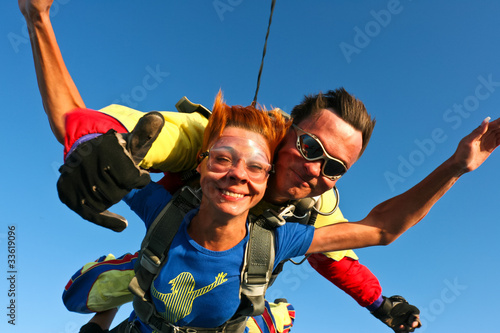 Photo: Skydiving photo Skydiving photo