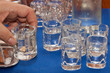 Plum brandy shots