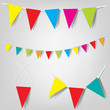 vector set of flags