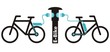Symbol für E-Bike-Ladestation