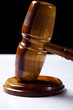 Judges wooden gavel