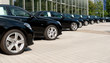 Autos stehen zum Verkauf