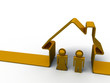 house and couple