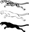 jaguar silhouette tattoo